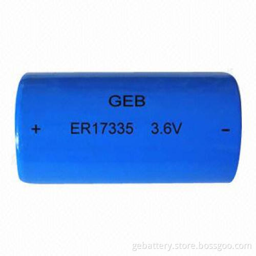 Lithium-thionyl Chloride Battery with 3.6V Voltage and 3.5Ah Capacity